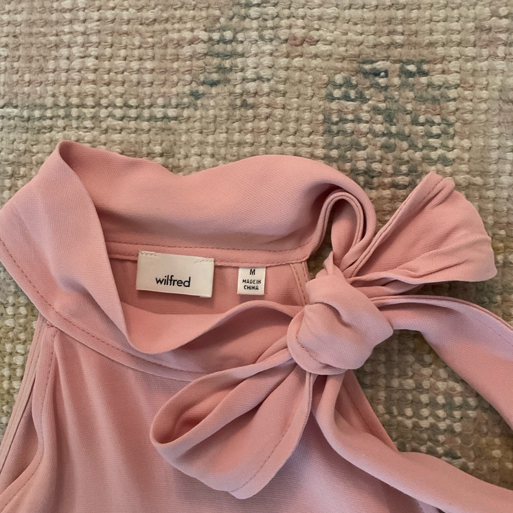 Wilifred tie neck top